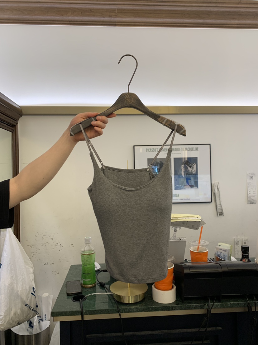 空韓國代購女士新品推薦時尚真品熱賣人氣休閑吊帶背心無袖VIRKIN吊帶/背心圖色4