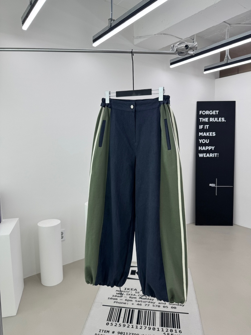 RED-A東大門代購女裝新款休閑真品人氣時尚推薦休閑褲撞色RED-A休閑褲圖色2