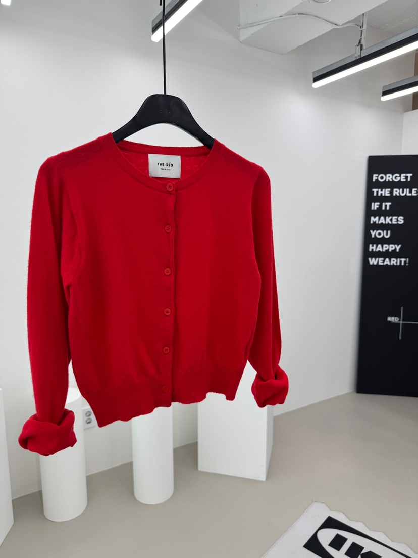 RED-A東大門直郵女裝新款人氣真品休閑針織衫羊毛開衫經典RED-A針織衫圖色5