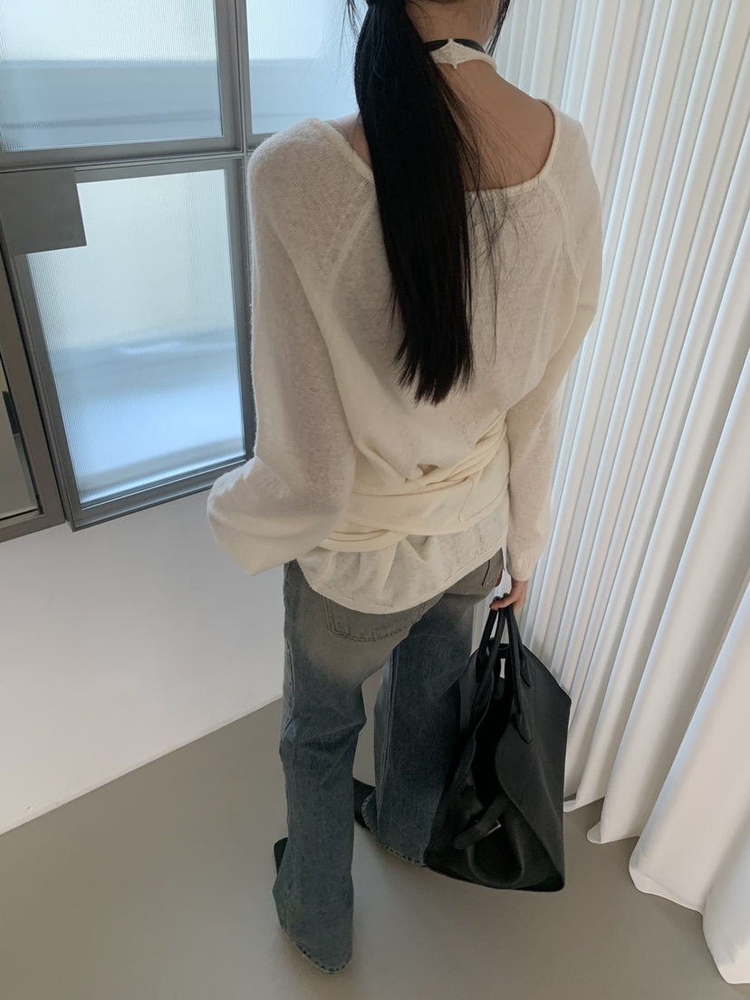 TRUE東大門直郵26秋季新款時尚熱賣休閑推薦真品人氣針織衫TRUE針織衫