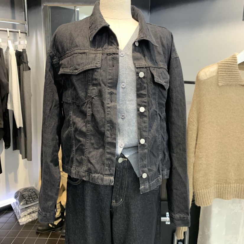 OUS/INCH-L東大門代購女士新品時尚人氣推薦熱賣休閑夾克OUS/INCH夾克