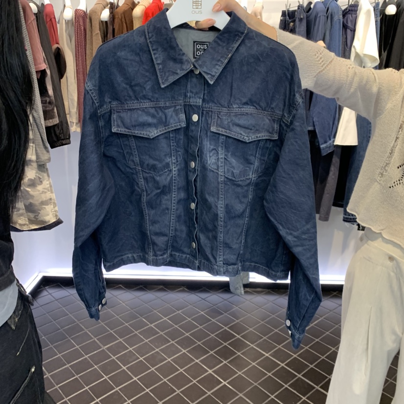 OUS/INCH-L東大門代購女士新品時尚人氣推薦熱賣休閑夾克OUS/INCH夾克圖色2