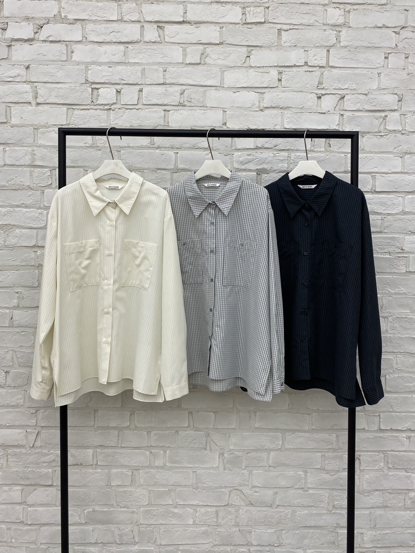 MUCH MORE/JACKPOT韓國直郵26秋季新品真品休閑襯衫蕾絲衫MUCH MORE/JACKPOT襯衫/蕾絲衫