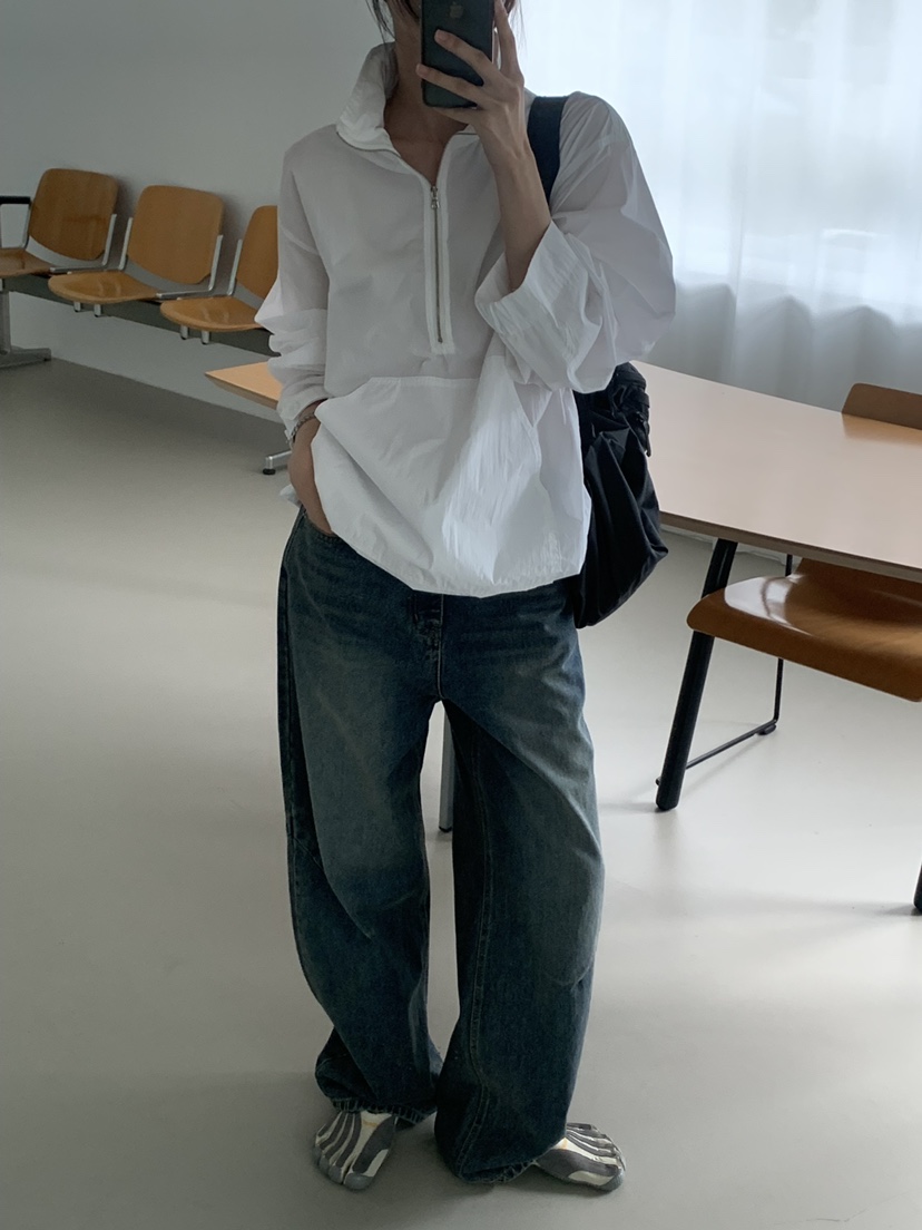 TRUE韓國代購26秋冬新品休閑熱賣真品推薦人氣時尚夾克拉鏈TRUE夾克