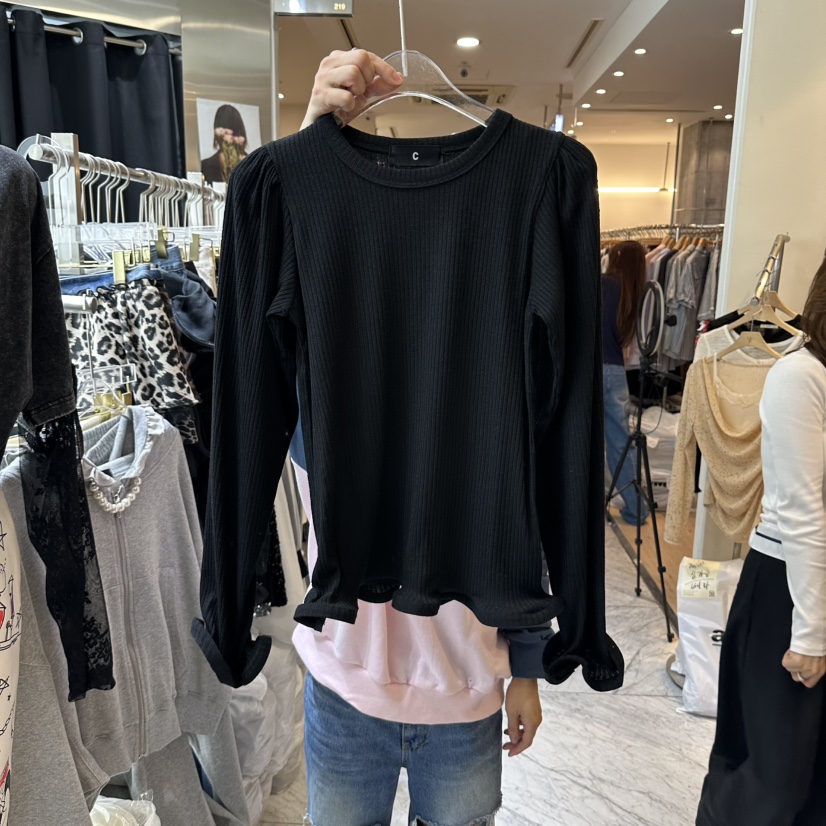 CHEAP-CHIC韓國代購26秋季新款人氣熱賣休閑真品長袖T恤CHEAP-CHIC/CHARLES THE SECOND長袖T恤圖色2