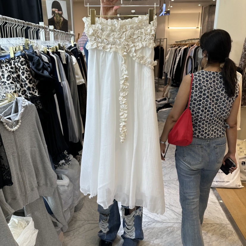 CHEAP-CHIC韓國代購女士新款真品熱賣時尚人氣推薦休閑長裙CHEAP-CHIC/CHARLES THE SECOND長裙