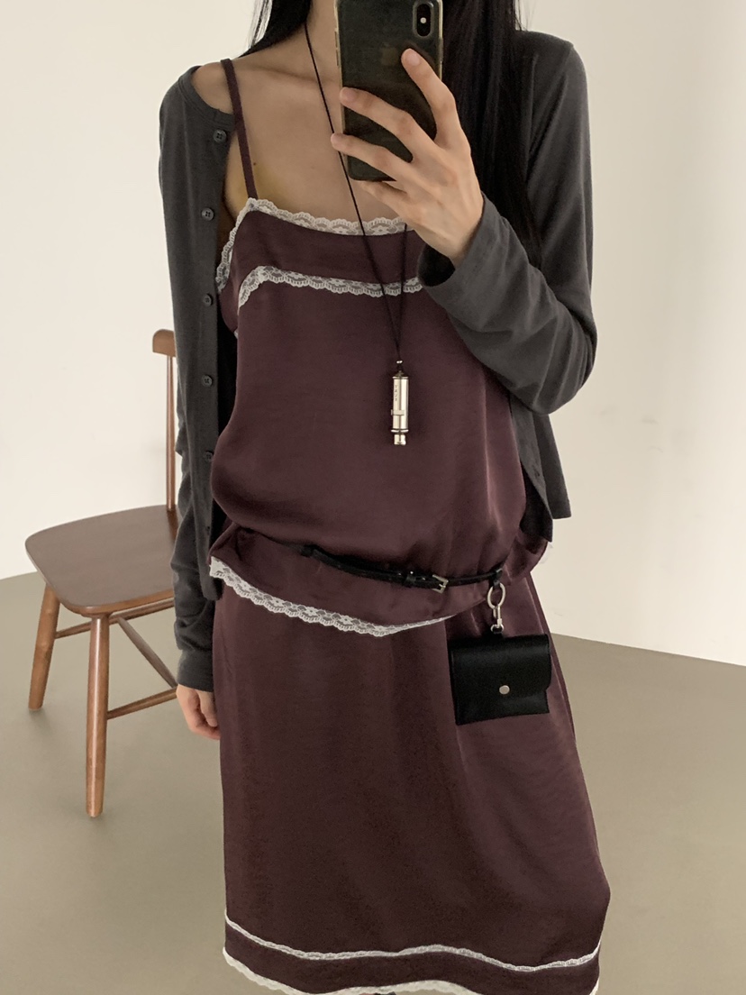 TRUE東大門實拍26秋季新款推薦人氣真品時尚熱賣吊帶背心TRUE吊帶/背心