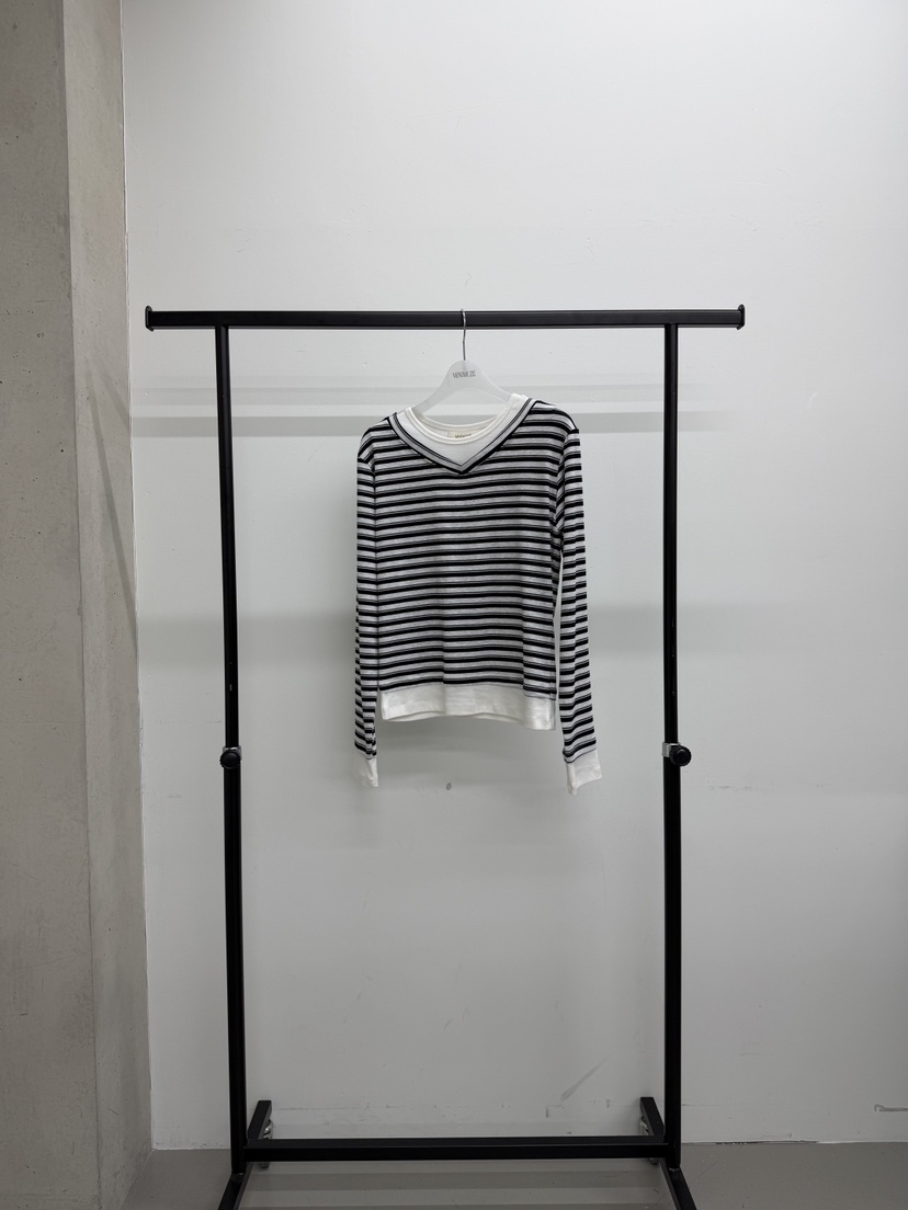 MINIMUZE東大門實拍女裝新品時尚熱賣休閑真品推薦長袖T恤MINIMUZE長袖T恤圖色2