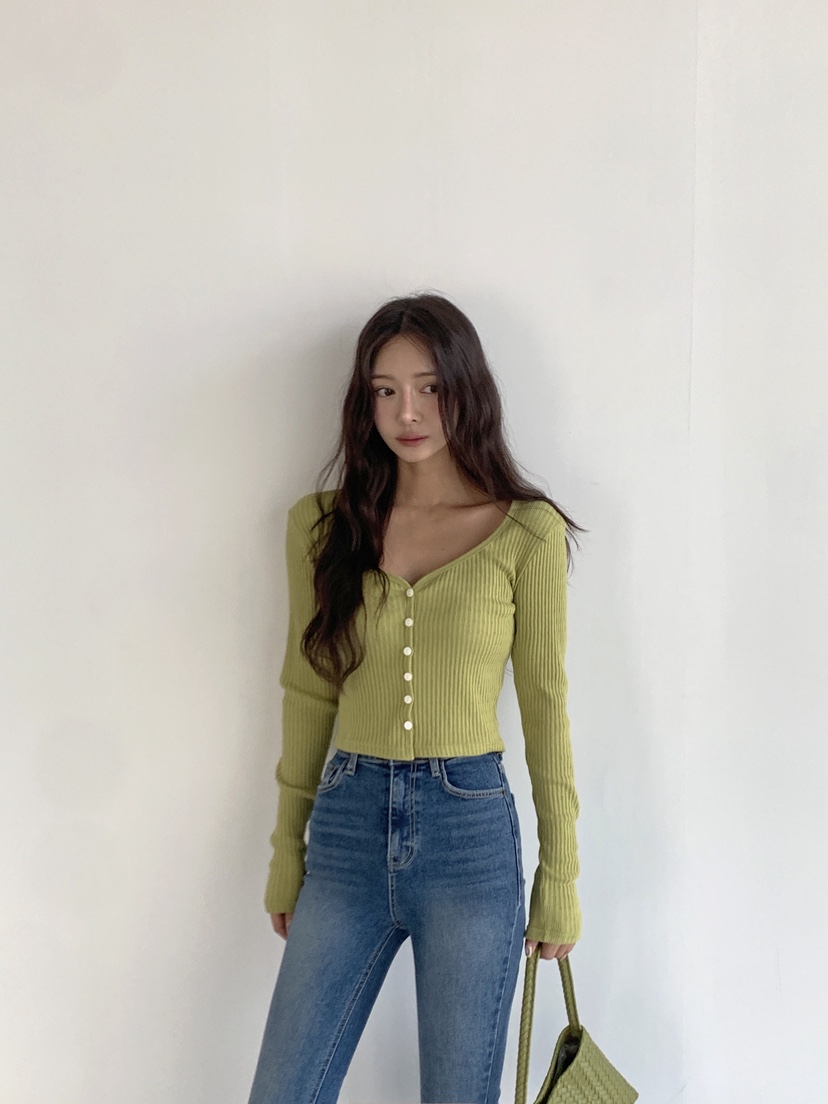 VERANDA東大門實拍女裝新款休閑時尚熱賣推薦真品開衫開衫VERANDA開衫