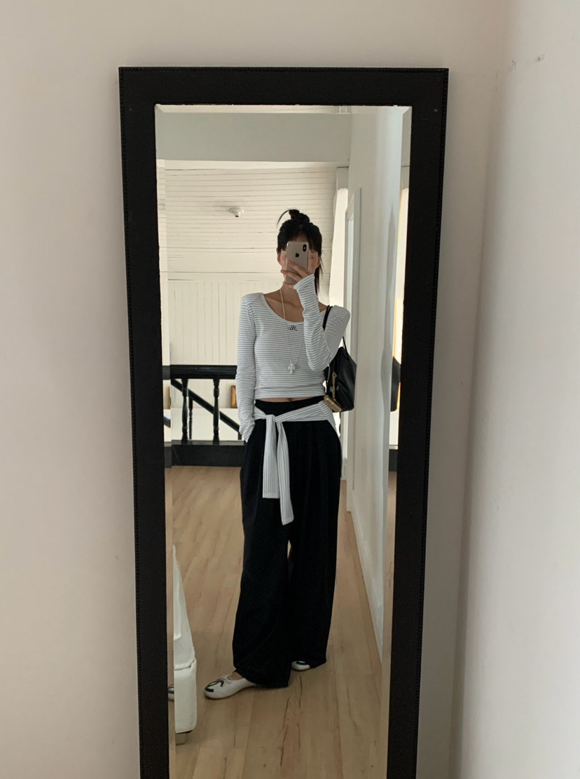 REVE CITE-L韓國代購女士新款推薦休閑時尚真品休閑褲褶裥REVE CITE-L休閑褲