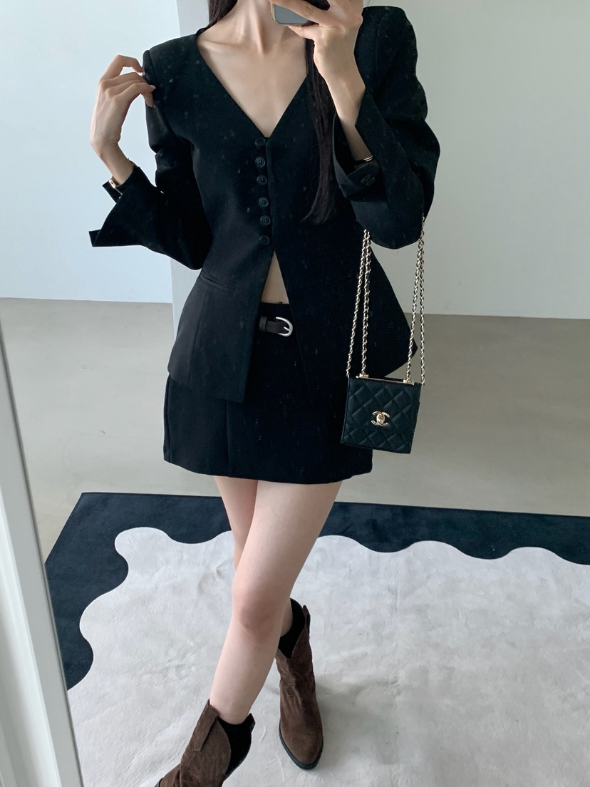 VERANDA東大門實拍女裝新品真品推薦時尚熱賣休閑人氣短裙VERANDA短裙