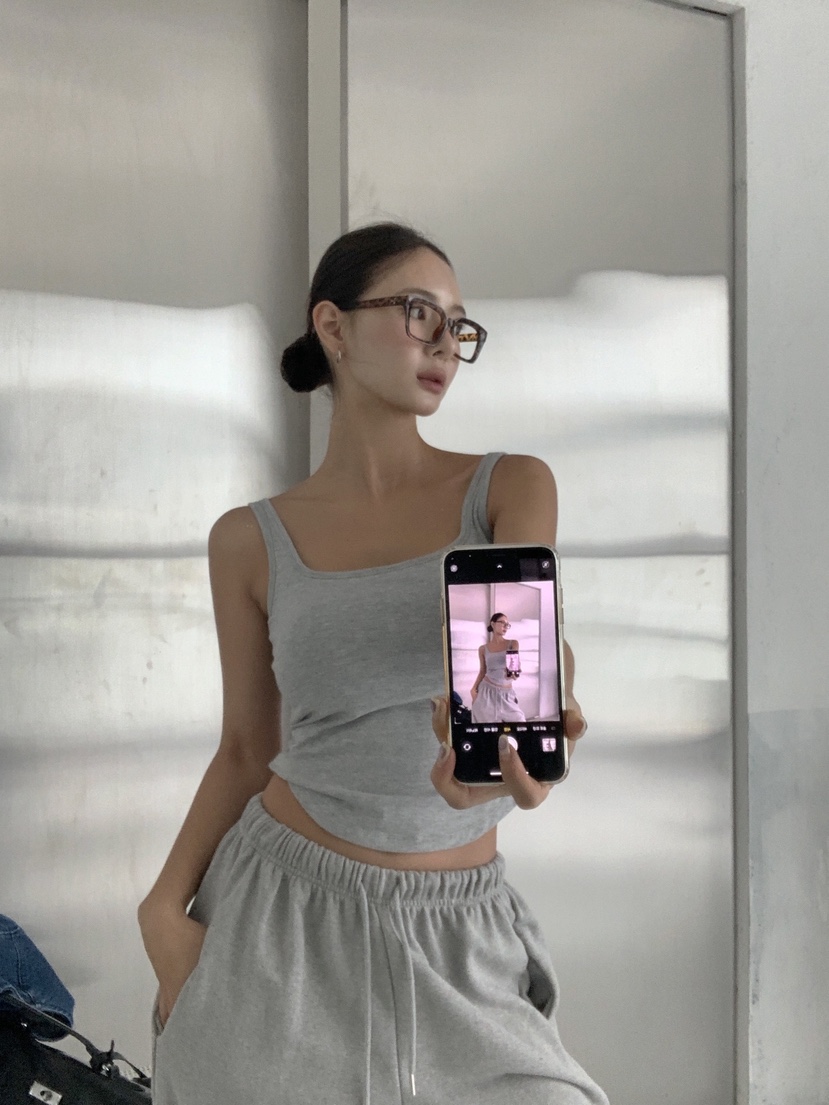 VERANDA韓國直郵女士新品推薦人氣熱賣休閑真品吊帶背心無袖VERANDA吊帶/背心