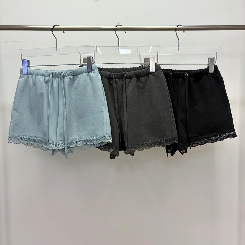 REVE CITE-L韓國直郵女裝新品熱賣推薦休閑短褲蕾絲鏤空REVE CITE-L短褲