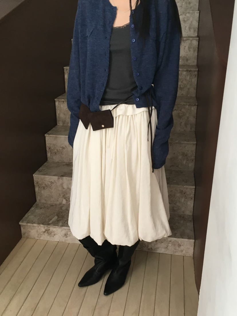 MINIMUZE東大門代購26秋季新款休閑推薦時尚半身裙中短裙MINIMUZE半身裙/中短裙