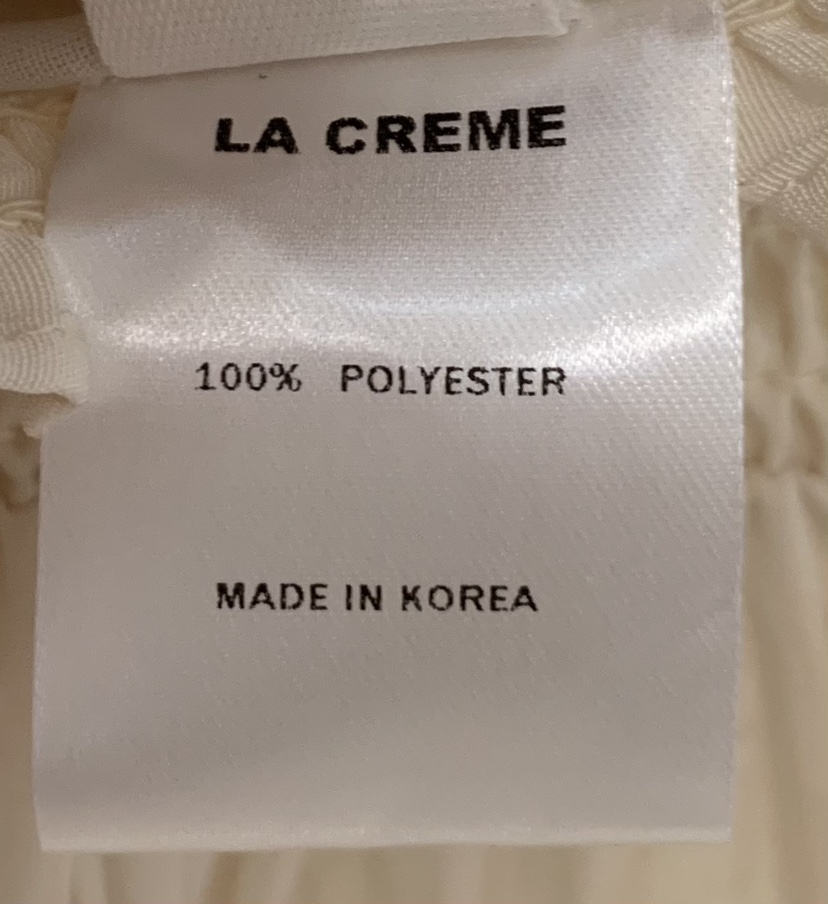 LA CREME韓國直郵女士新品人氣休閑推薦時尚真品裙褲褶皺LA CREME裙褲