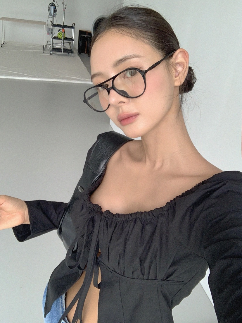VERANDA東大門代購女士新品熱賣休閑人氣推薦襯衫蕾絲衫絲帶VERANDA襯衫/蕾絲衫