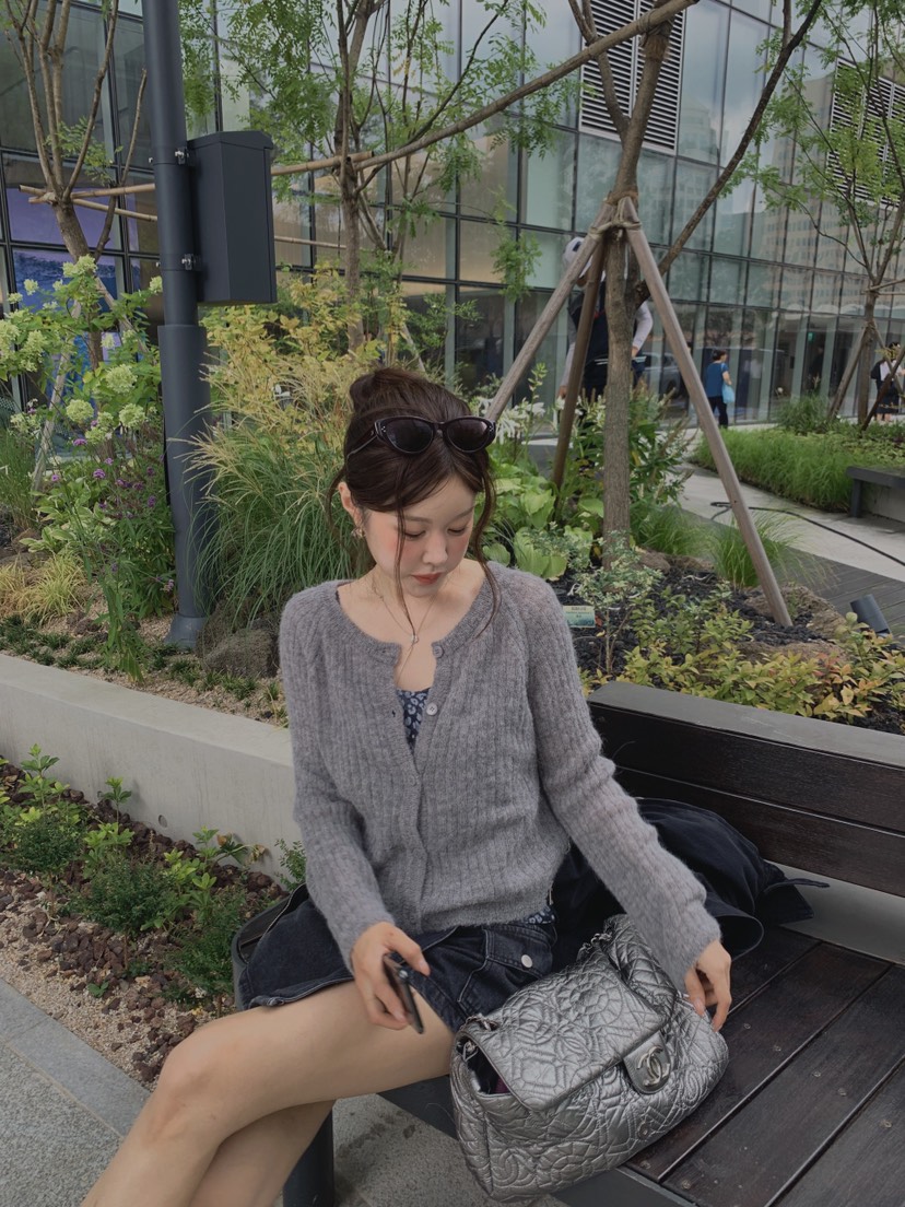 LA CREME韓國直郵26秋冬新款熱賣人氣休閑推薦針織衫羊駝LA CREME針織衫