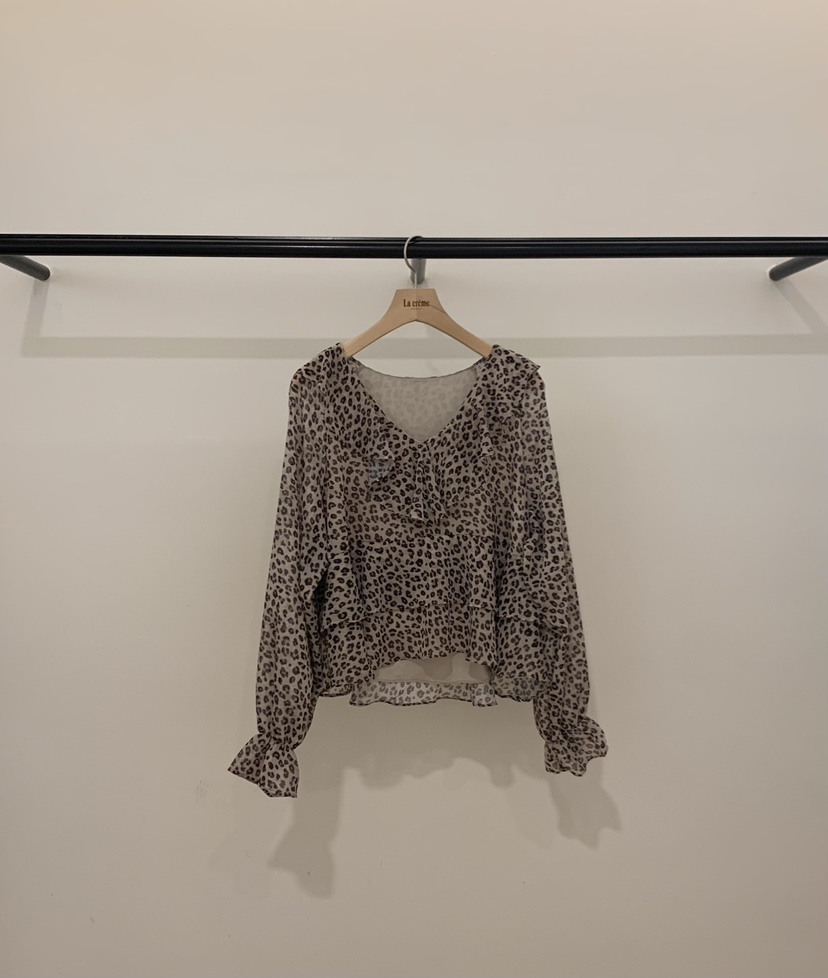 LA CREME東大門代購26秋冬新品時尚人氣真品熱賣襯衫蕾絲衫LA CREME襯衫/蕾絲衫