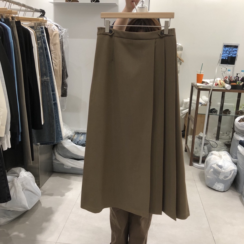 ANN MARGRET東大門直郵女裝新款推薦長裙不對稱GRETA.Y長裙
