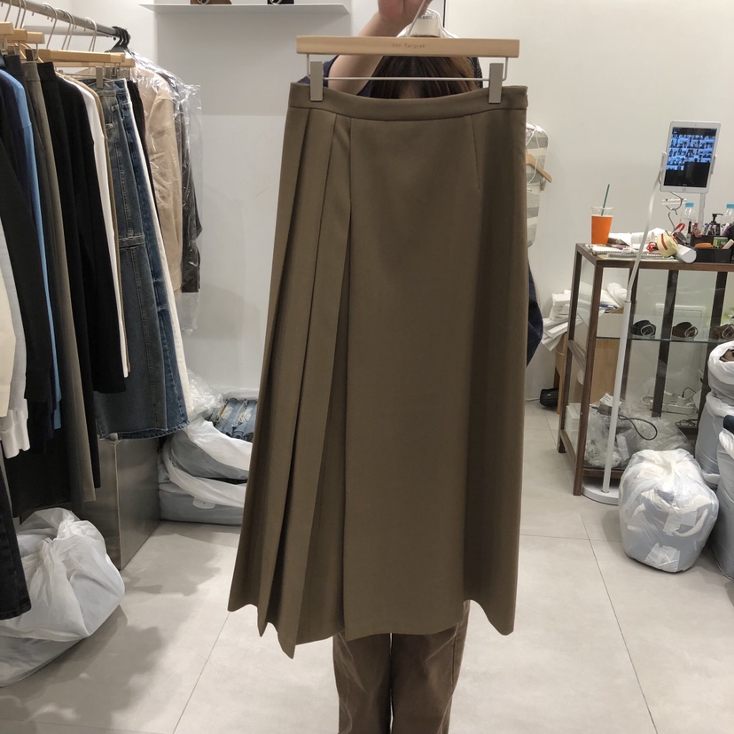 ANN MARGRET東大門直郵女裝新款推薦長裙不對稱GRETA.Y長裙