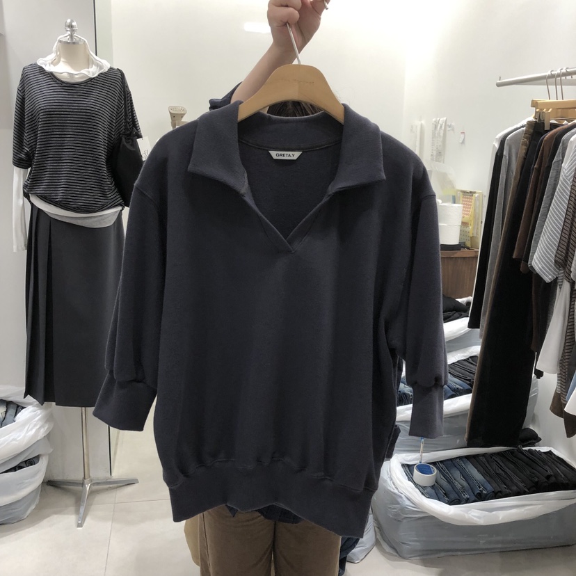 ANN MARGRET東大門直郵女裝新品熱賣衛衣不含內搭GRETA.Y衛衣圖色3
