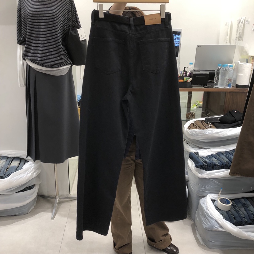 ANN MARGRET韓國直郵女士新品休閑牛仔褲不含腰帶GRETA.Y牛仔褲
