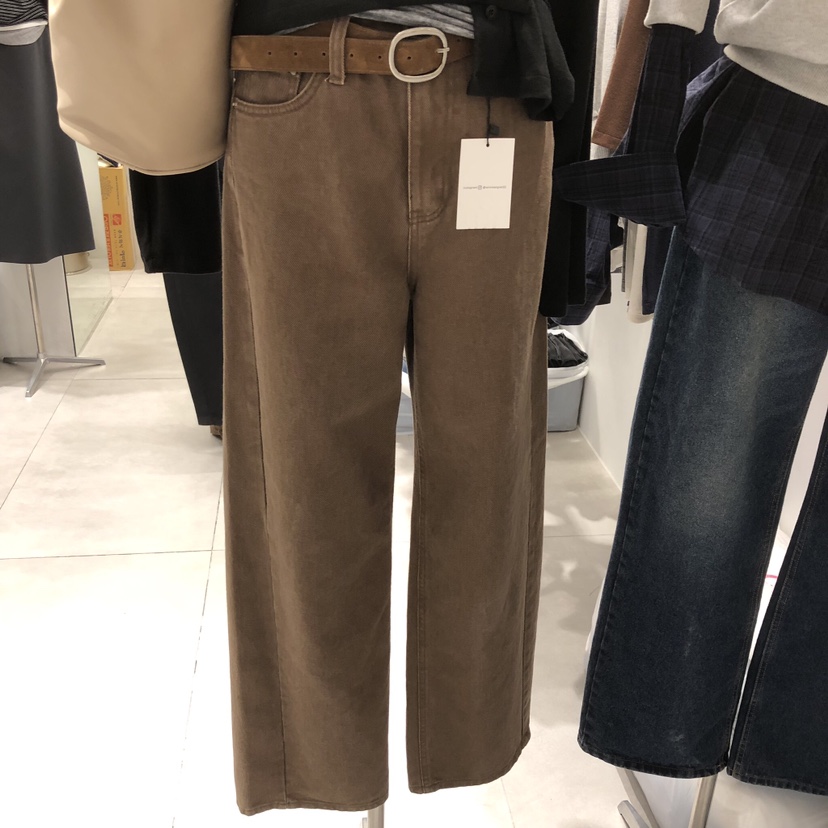 ANN MARGRET韓國直郵女士新品休閑牛仔褲不含腰帶GRETA.Y牛仔褲
