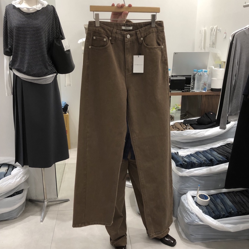 ANN MARGRET韓國直郵女士新品休閑牛仔褲不含腰帶GRETA.Y牛仔褲