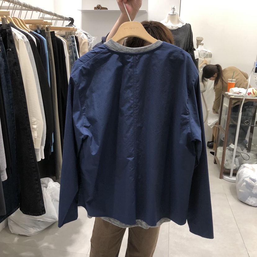 ANN MARGRET韓國代購女士新款時尚襯衫蕾絲衫褶裥GRETA.Y襯衫/蕾絲衫