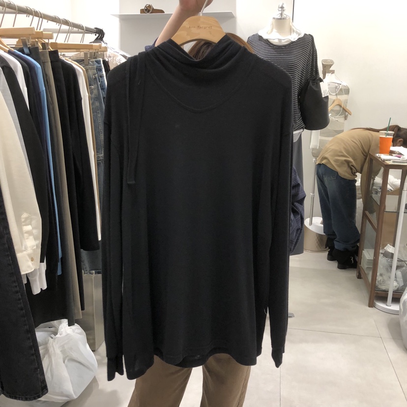 ANN MARGRET東大門直郵女裝新款時尚長袖T恤GRETA.Y長袖T恤圖色3