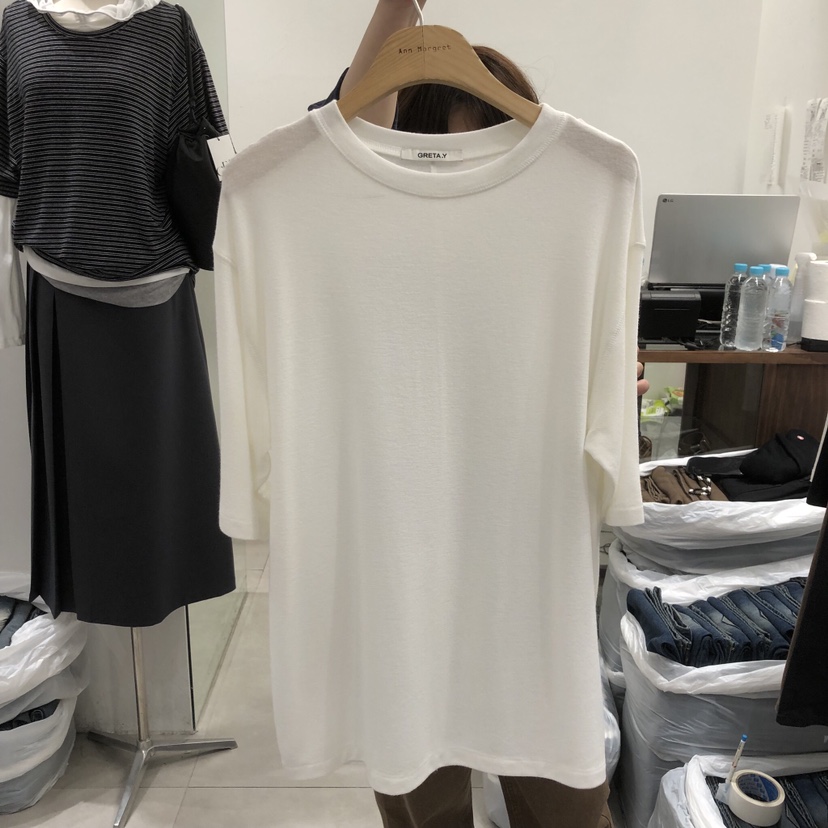 ANN MARGRET韓國直郵女裝新品推薦T恤寬松GRETA.YT恤