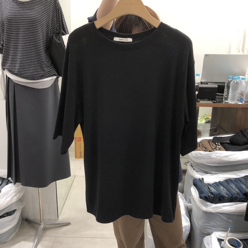 ANN MARGRET韓國直郵女裝新品推薦T恤寬松GRETA.YT恤圖色3