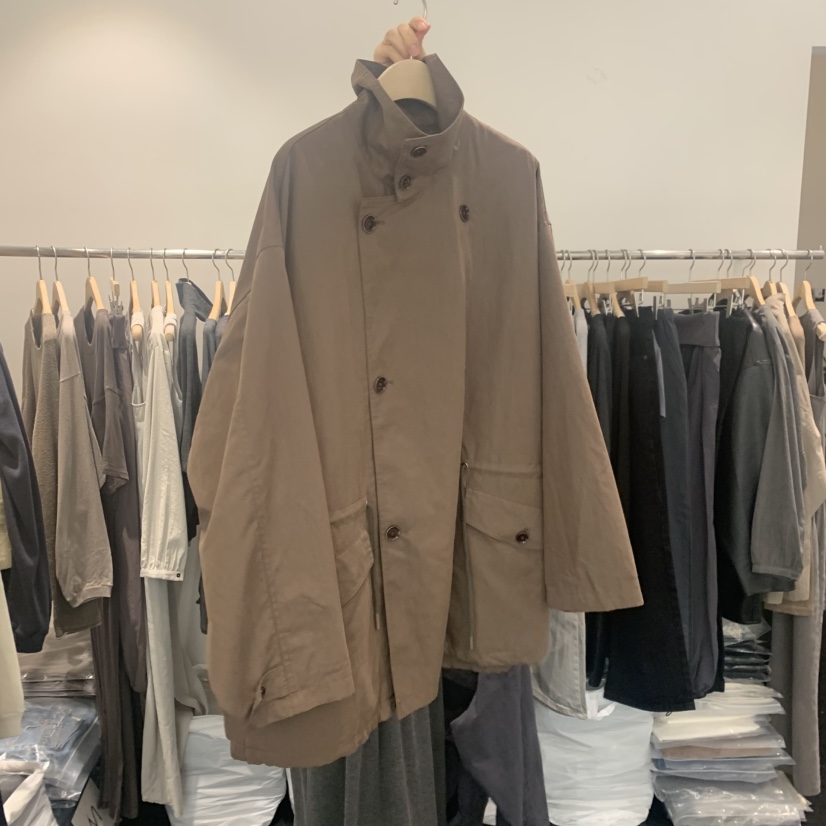 TAFFETA/MURET/ROBERTI韓國直郵女士新款休閑時尚長款風衣TAFFETA/MURET/ROBERTI長款風衣圖色2