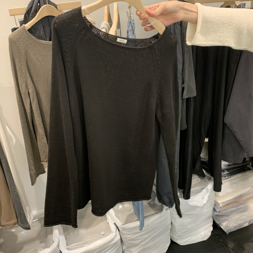 TAFFETA/MURET/ROBERTI東大門直郵26秋季新品熱賣針織衫船領TAFFETA/MURET/ROBERTI針織衫圖色2
