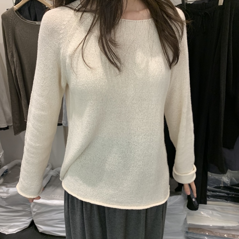 TAFFETA/MURET/ROBERTI東大門直郵26秋季新品熱賣針織衫船領TAFFETA/MURET/ROBERTI針織衫圖色3