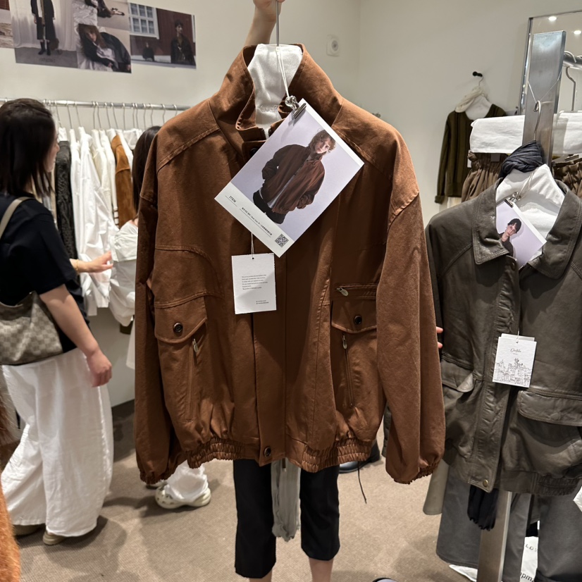 OVERTAKE東大門代購女士新品人氣時尚休閑真品推薦夾克鏤空OVERTAKE夾克圖色2