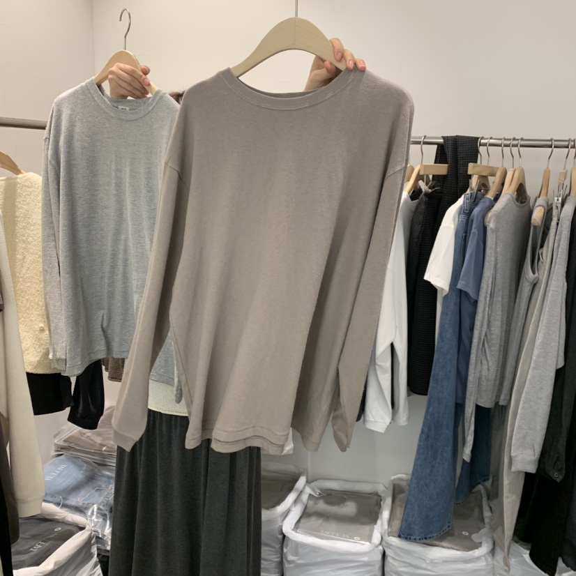 TAFFETA/MURET/ROBERTI東大門代購女士新款熱賣長袖T恤TAFFETA/MURET/ROBERTI長袖T恤圖色3