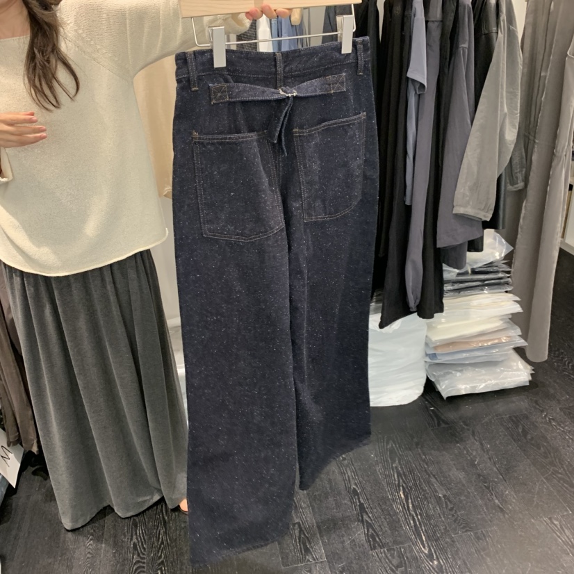 TAFFETA/MURET/ROBERTI韓國直郵26秋冬新款休閑牛仔褲口袋TAFFETA/MURET/ROBERTI牛仔褲