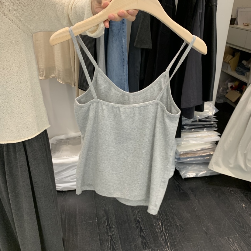 TAFFETA/MURET/ROBERTI韓國代購女士新款休閑吊帶背心無袖TAFFETA/MURET/ROBERTI吊帶/背心
