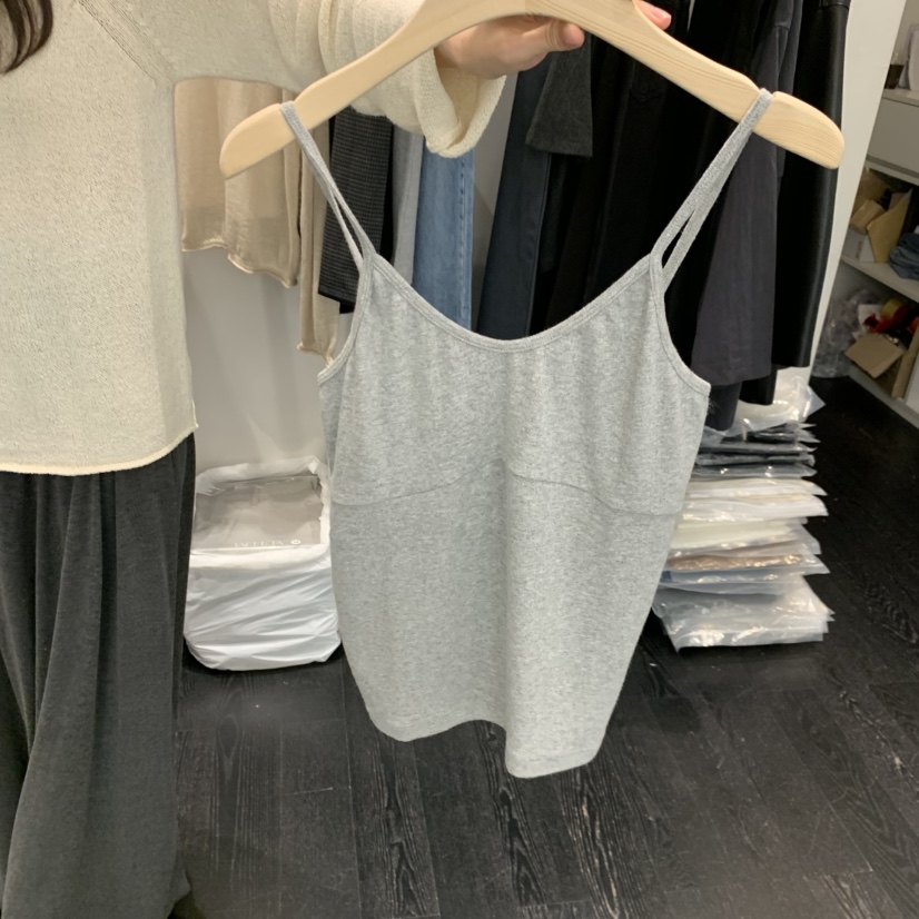 TAFFETA/MURET/ROBERTI韓國代購女士新款休閑吊帶背心無袖TAFFETA/MURET/ROBERTI吊帶/背心