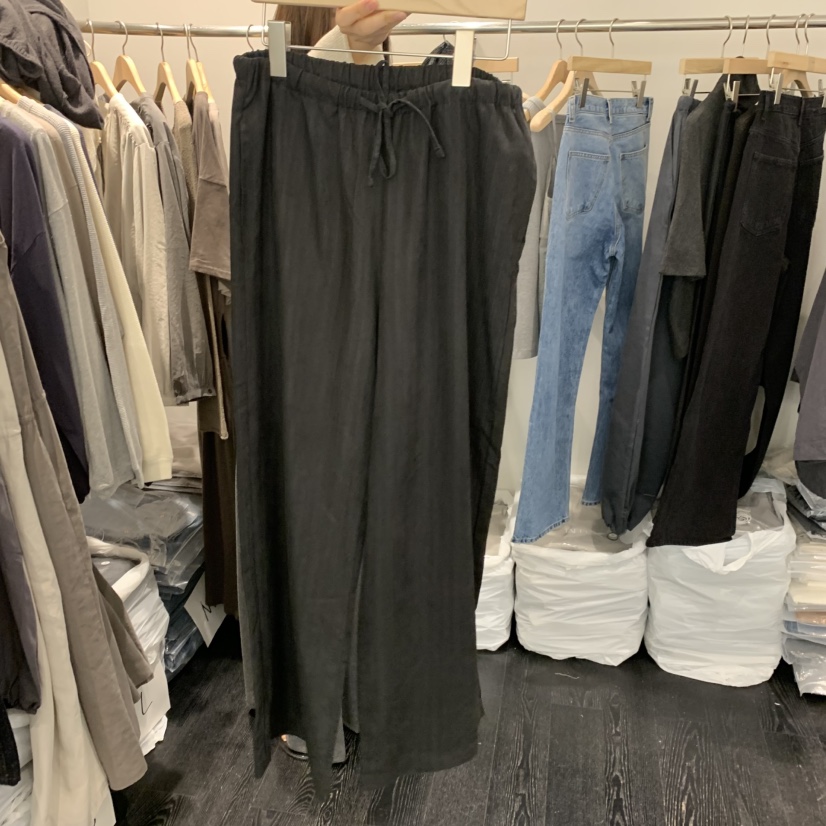 TAFFETA/MURET/ROBERTI東大門直郵26秋季新品時尚休閑褲皮褲麂皮TAFFETA/MURET/ROBERTI休閑褲