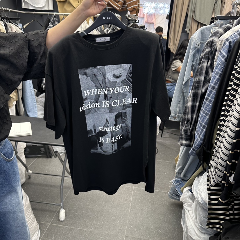 A-DEL東大門代購女裝新款推薦真品人氣休閑時尚熱賣T恤A-DELT恤圖色4