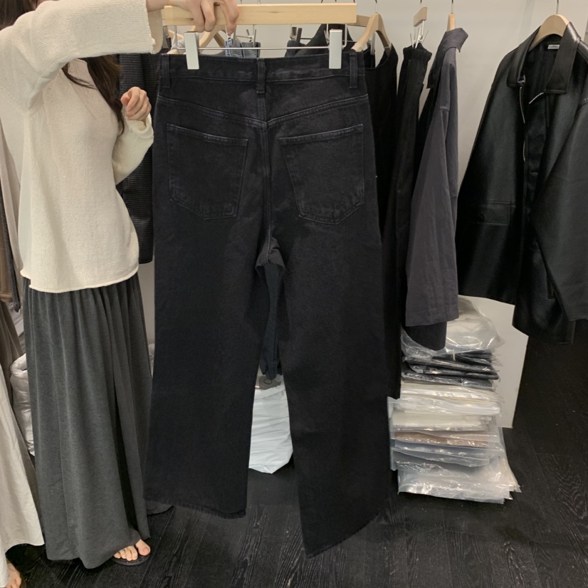TAFFETA/MURET/ROBERTI韓國代購26秋冬新品休閑牛仔褲口袋TAFFETA/MURET/ROBERTI牛仔褲