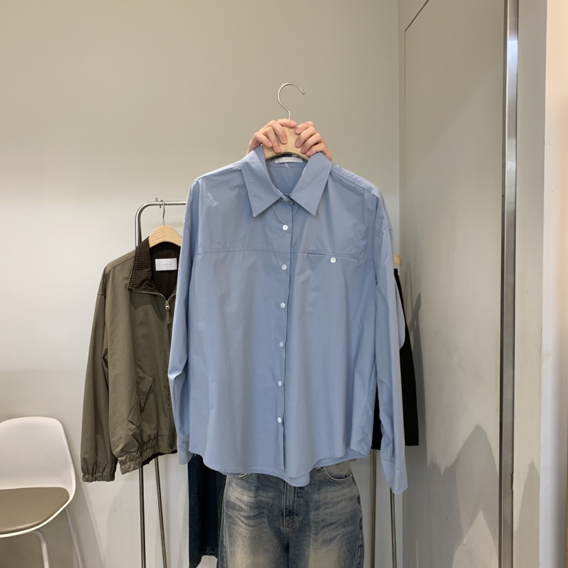 OUTRENE東大門代購女裝新品真品推薦人氣時尚熱賣襯衫蕾絲衫OUTRENE襯衫/蕾絲衫
