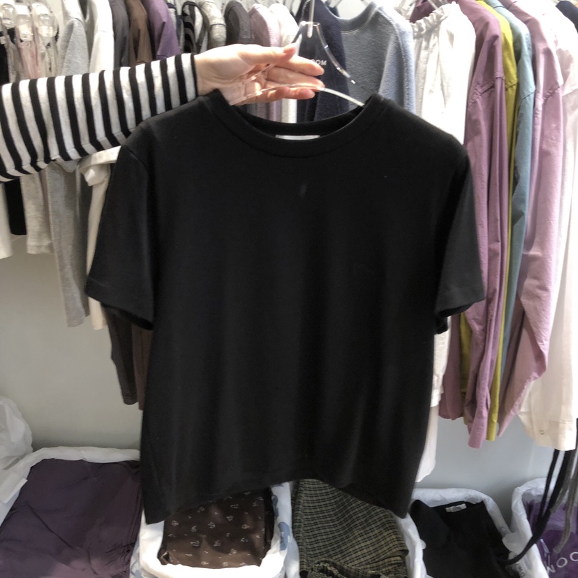 RIVEROOM韓國直郵女裝新品人氣時尚休閑真品推薦熱賣T恤RIVEROOMT恤圖色3