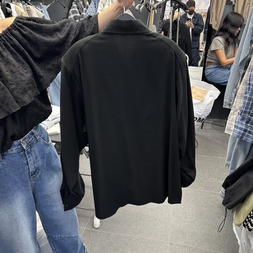 A-DEL東大門實拍26秋季新款時尚真品人氣推薦襯衫蕾絲衫A-DEL襯衫/蕾絲衫