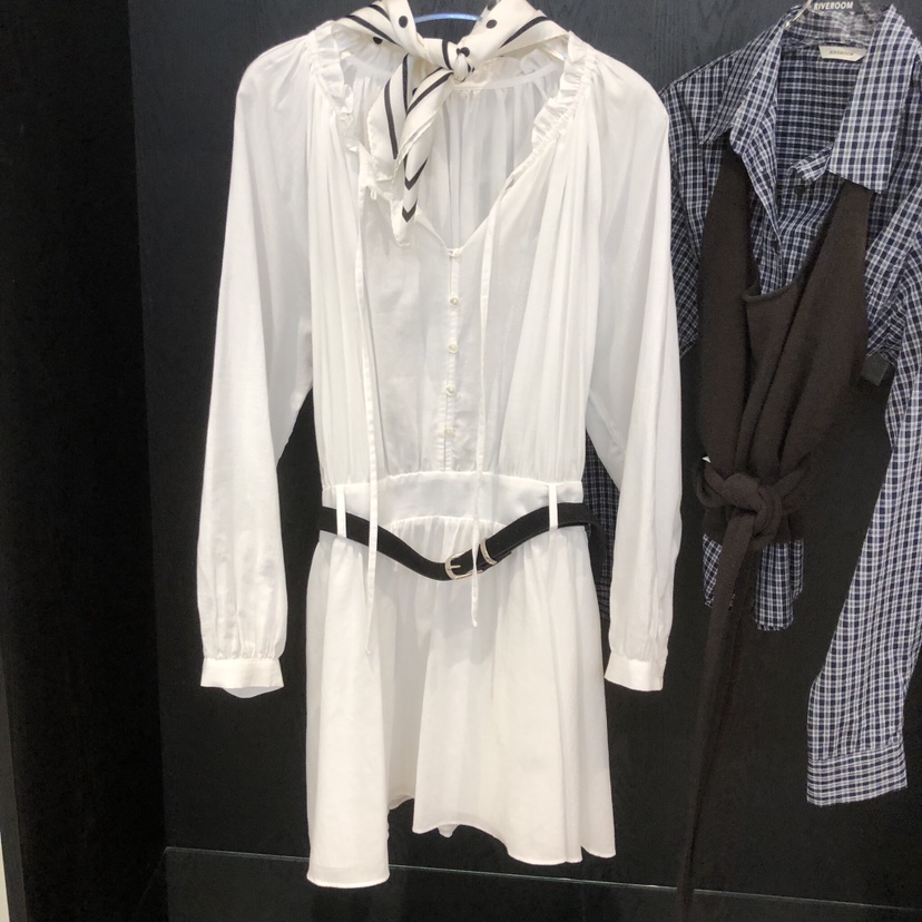 RIVEROOM韓國直郵女裝新品休閑推薦時尚人氣熱賣真品連衣裙RIVEROOM連衣裙