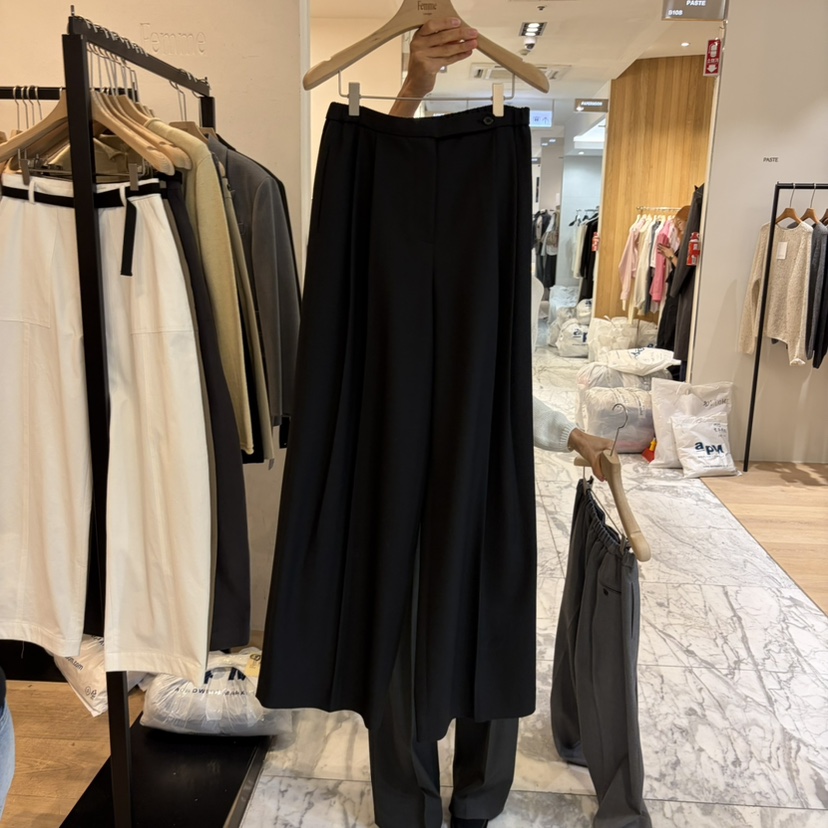 LA MAGIE FEMME東大門直郵26秋冬新品人氣時尚休閑褲運動Lamagie Femme休閑褲圖色3