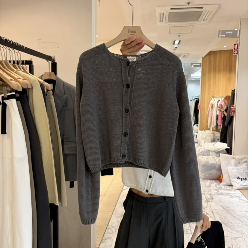 LA MAGIE FEMME韓國代購女裝新品時尚人氣推薦真品針織衫Lamagie Femme針織衫圖色3