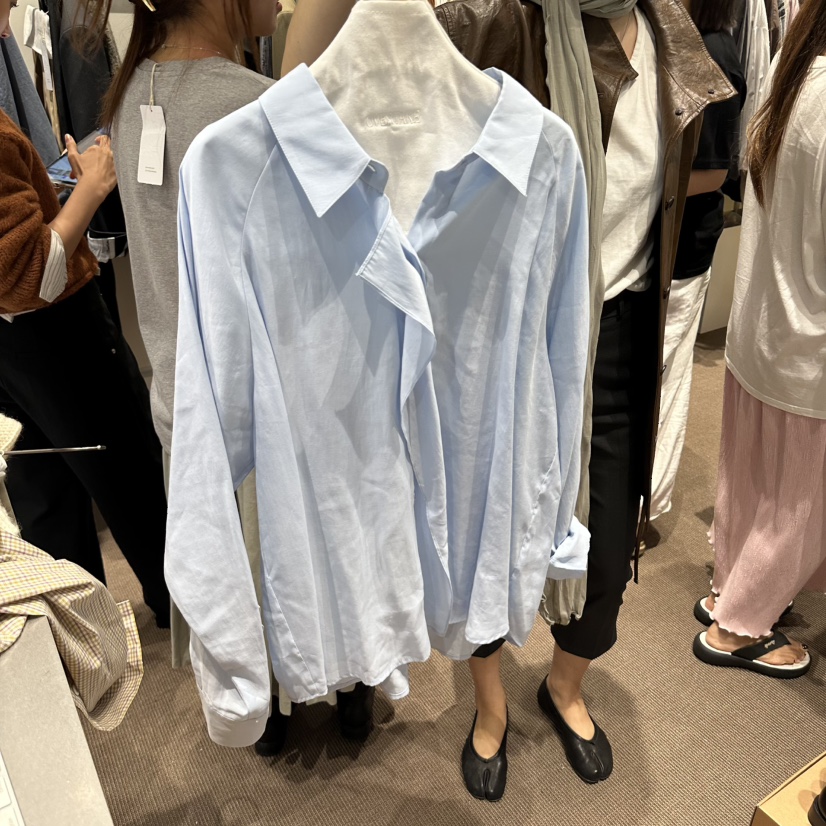 OVERTAKE韓國代購女裝新款熱賣人氣推薦時尚真品襯衫蕾絲衫OVERTAKE襯衫/蕾絲衫